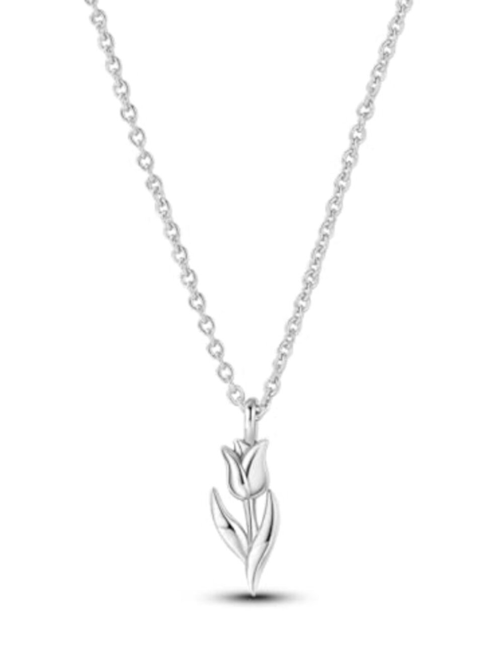 925 Sterling Silver Necklace Cubic Zirconia Pendant for Women Dainty Jewelry